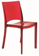 K-GS-SEDIA krzesło (rubinowy transparentny)