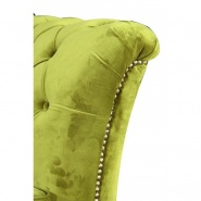 Fotel z pikowaniem chesterfield DEBBY - RP