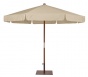 Kremowy parasol do gastronomii