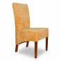 Krzesło tapicerowane w tkaninie velvet