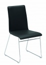 Krzesło tapicerowane na płozach CAFE VII CFS ROD A PLUS - NS 3