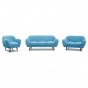 Sofa dwuosobowa TAG 3 z drewnianymi nogami - RP
