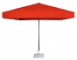 Kwadratowy pomarańczowy parasol