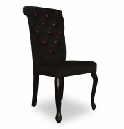 Krzesło restauracyjne z pikowaniem Chesterfield ANETTE - ADS
