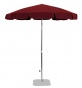 Bordowy parasol do gastronomi