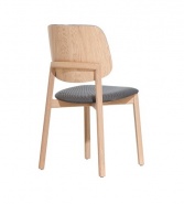 K-PM-A-LOREM krzesło drewniane w wersji tapiecerowanej