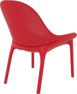 F-SES-KIS WYSOKI Fotel czerwony
