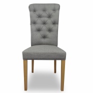 Krzesło restauracyjne z pikowaniem Chesterfield ANETTE - ADS