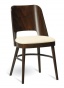 Eleganckie krzesła do lokali gastronomicznych z tapicerowanym siedziskiem
