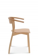 Drewniane fotele o nowoczesnym designie dla gastronomii