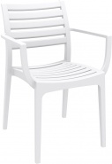 F-SES-MISTRAL Fotel biały
