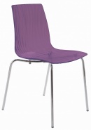 K-GS-CAMA Krzesło (fiolet transparentny)
