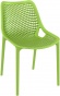 Zielone krzesło gastronomiczne do ogródków gastronomicznych 