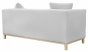 Sofa dwuosobowa ARGO 2 z drewniana podstawą - ADS