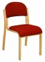 Krzesła tapicerowane drewniane do wyposażenia sali konferencyjnej 