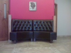 Loża podwójna tapicerowana LORD DUO