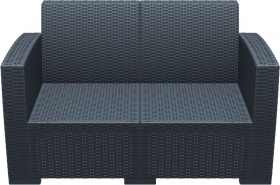 SO-SES-MOON 2-os. Sofa ciemnoszara