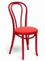 K-MJ-A-1840 drewniane krzesło w wersji z tapicerowanym siedziskiem