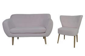 Sofa dwuosobowa tapicerowana LELEK 2 - ADS