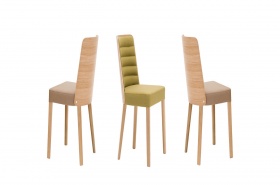 K-PM-A-5035 krzesło drewniane w wersji tapicerowanej