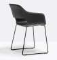 Designerskie fotele biurowe w kolorze czarnym 