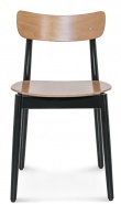 Krzesła drewniane dwukolorowe