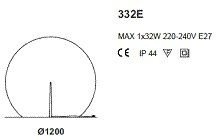 LP-P-HAPPY APPLE 332E lampa