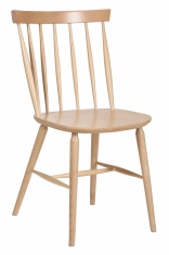 Drewniane krzesło restauracyjne o nowoczesnym designie