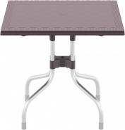 ST-SES-FOZA RATTAN Stół składany brązowy