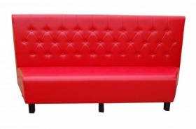 Loża tapicerowana do restauracji SONIA h110 cm