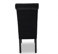 Krzesło restauracyjne z pikowaniem Chesterfield ANETTE - ADS