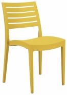 Krzesło gastronomiczne wykonane z ekologicznych polimerów