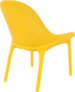 F-SES-KIS WYSOKI Fotel żółty