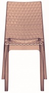 K-GS-NOTIC Krzesło(transparentny jasny brąz)