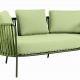 Sofa 2-os. - zielony