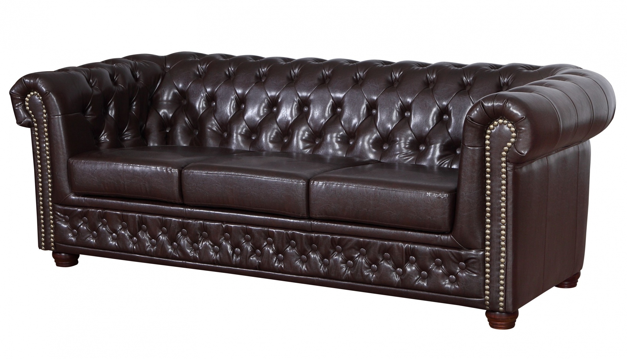 Elegancka wieloosobowa pikowana sofa restauracyjna