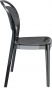 K-SES-EBE Krzesło czarny transparentny