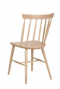 Drewniane krzesło restauracyjne o nowoczesnym designie