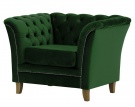 Fotel z pikowaniem chesterfield DEBBY - RP 1