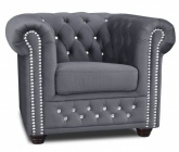 Fotel Chesterfield ROY BL - RP