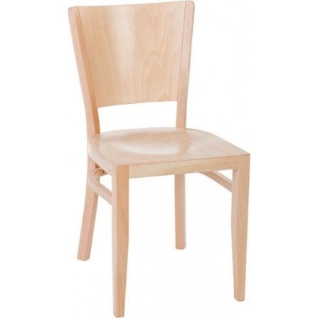 K-MJ-A-0027 krzesło drewniane w wersji nietapicerowanej