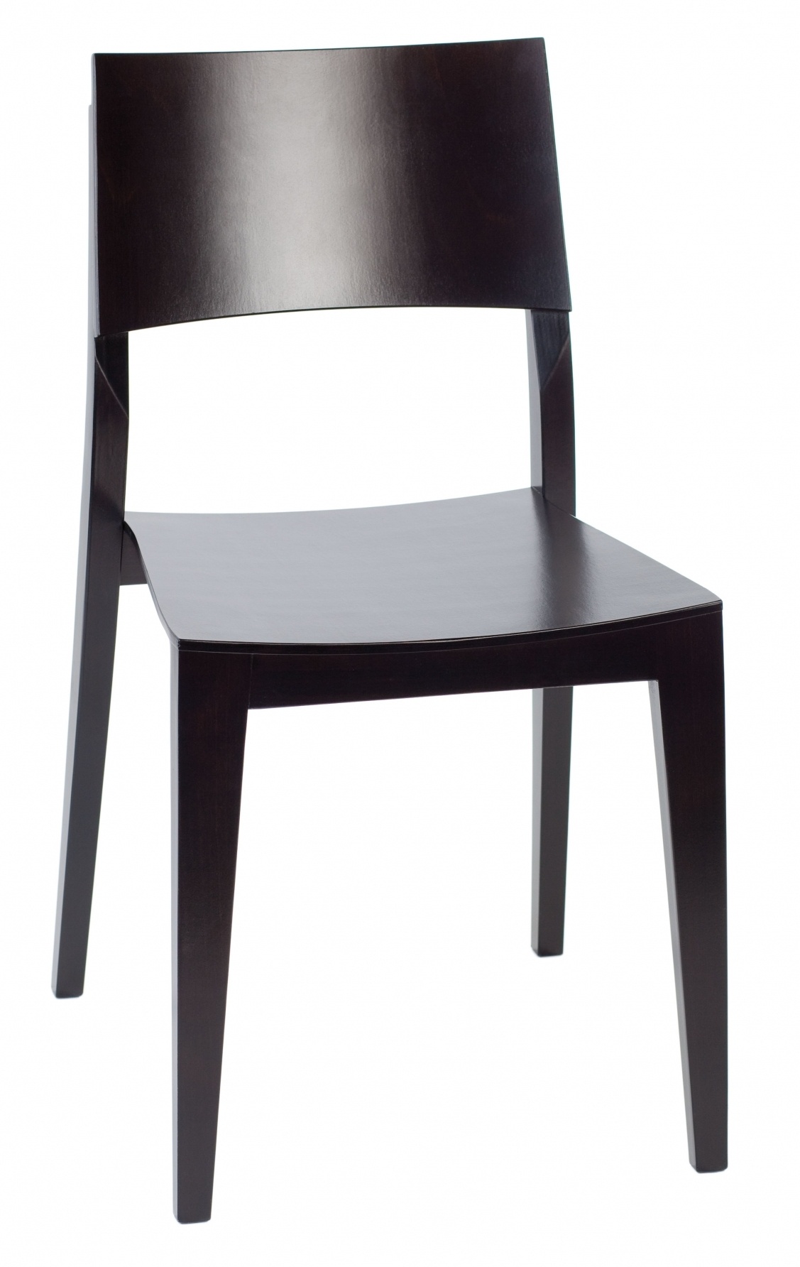 K-MJ-A-9605 DOMO drewniane krzesło w wersji nietapicerowanej nadające się na zewnątrz