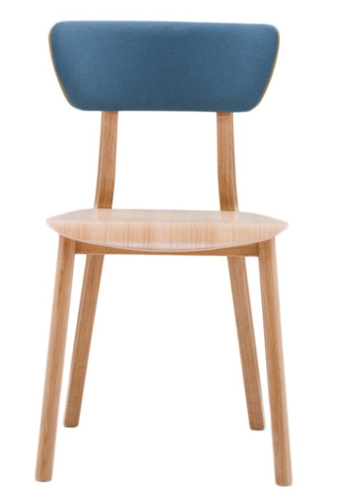 K-PM-A-4234 LOF krzesło drewniane w wersji z tapicerowanym siedziskiem
