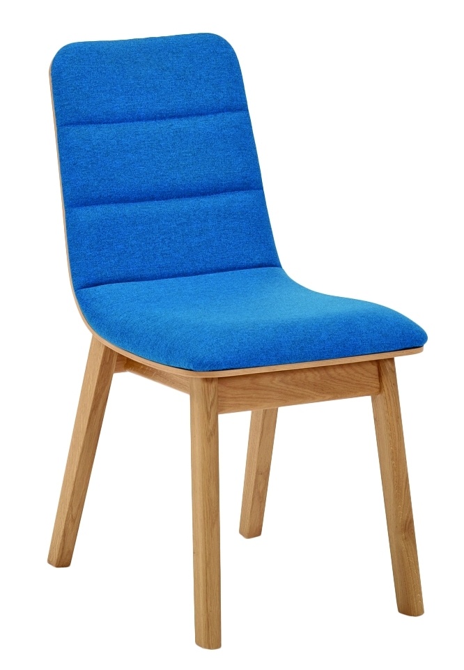 K-PM-A-DUB krzesło drewniane w wersji tapicerowanej