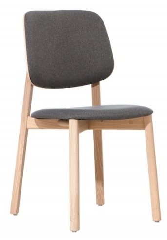 K-PM-A-LOREM krzesło drewniane w wersji tapiecerowanej