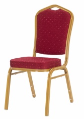 Krzesło bankietowe z metalową ramą do użyteczności publicznej 