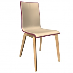 Krzesło drewniane Nowy Styl CAFE VII LGW B PLUS - NS