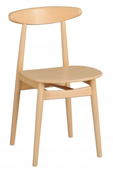 Krzesło restauracyjne z drewna bukowego