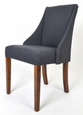 Krzesło tapicerowane drewniane FAUNA - ADS