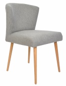 Krzesło tapicerowane SZPAK z drewnianymi nogami - ADS